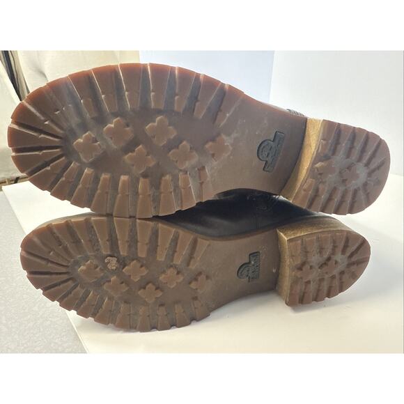 Timberland Knee High Boots Womens 7W Bethel Heights Tall Side Zip Riding Brown - Picture 10 of 10